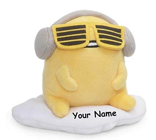 Personalized Lazy Egg With Headphones