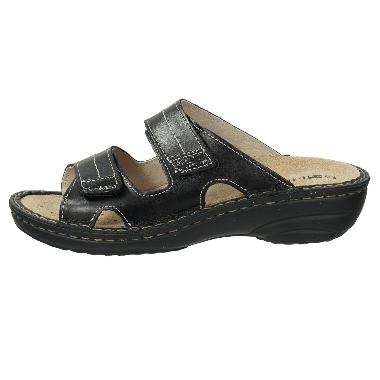 Comfortable Women's Mules Slip-On Shoes - Soft & Lightweight Summer Sandals for Casual Wear, Walking, Beach & Home Use