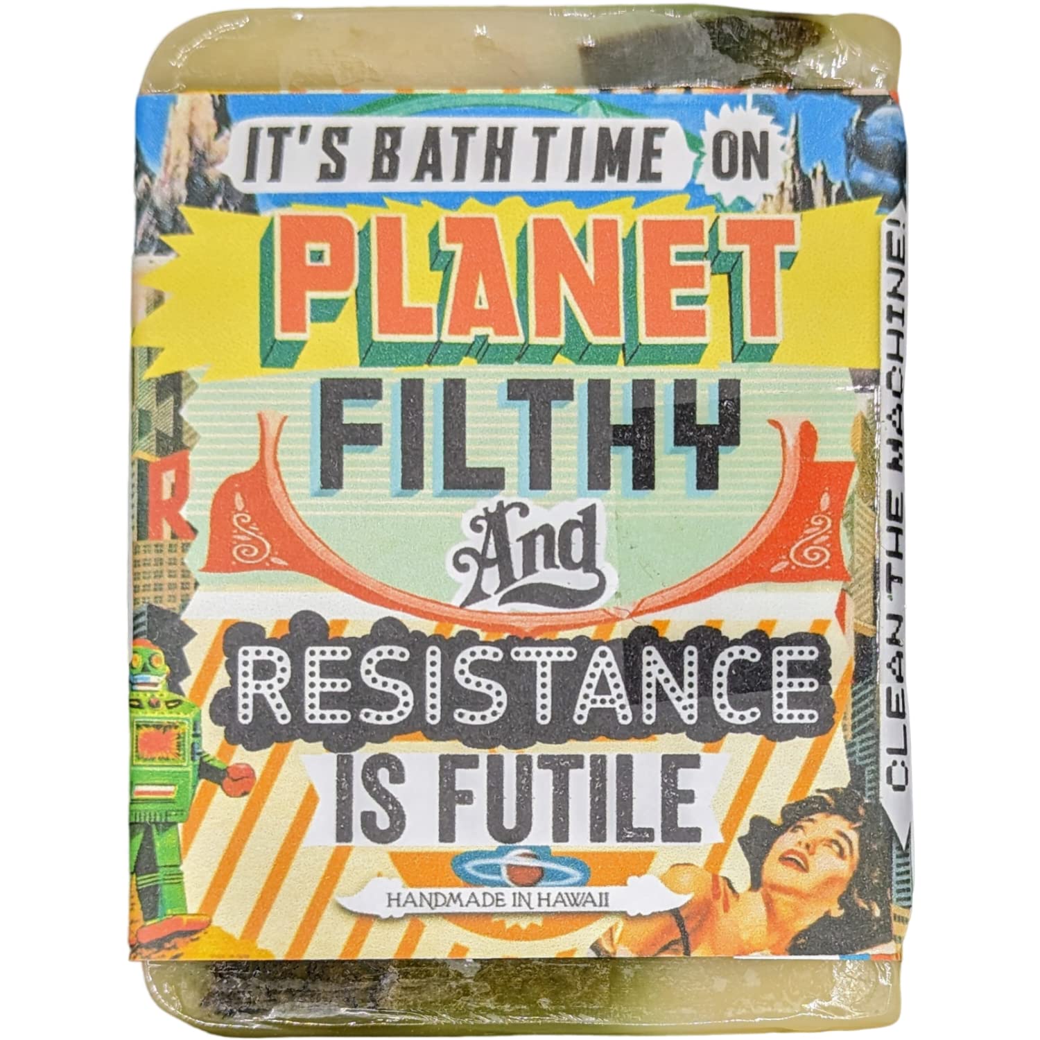 Filthy Robot Soap - Antibacterial Hand Soap for Kids & Adults | Fun Robot-Themed Foaming Soap | Perfect for Bathrooms, Kitchens & Playrooms