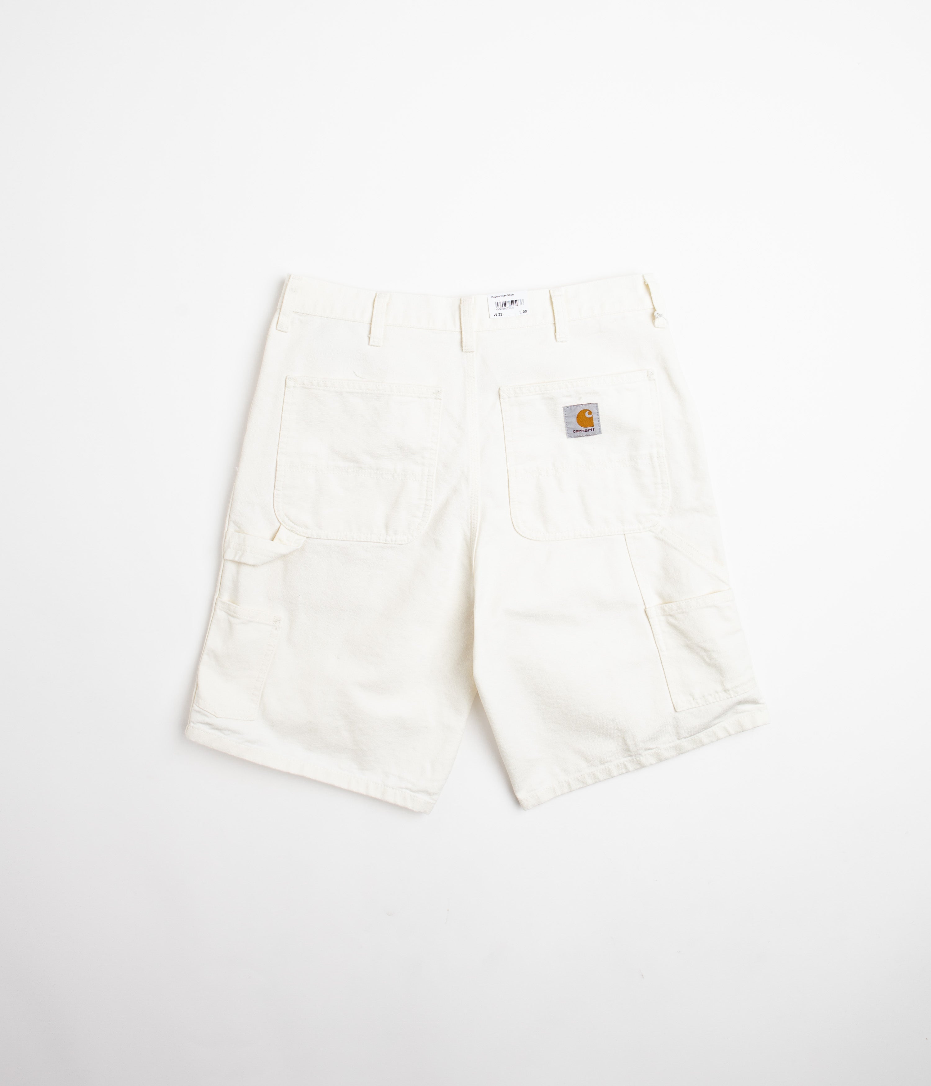 Carhartt Double Knee Work Shorts with Wax Coating - Durable & Comfortable for Construction, Landscaping & Outdoor Work