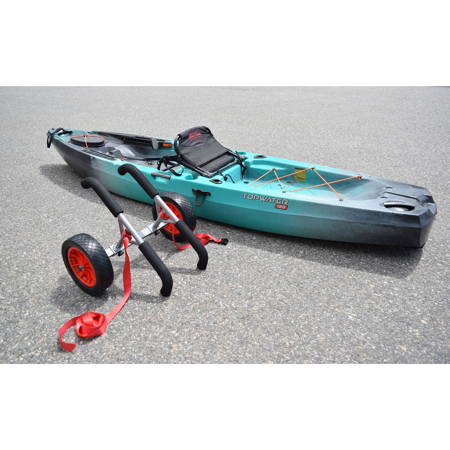 Malone Traverse HD Heavy-Duty Kayak and Canoe Cart - Portable Watercraft Carrier for Easy Transport to Lakes, Rivers & Beaches