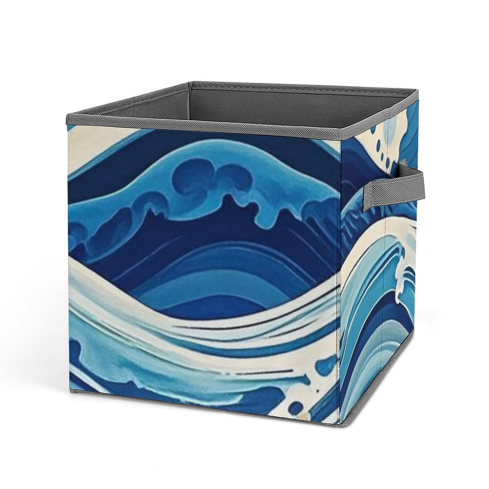 Blue Wave Collapsible Storage Bins - 10.6