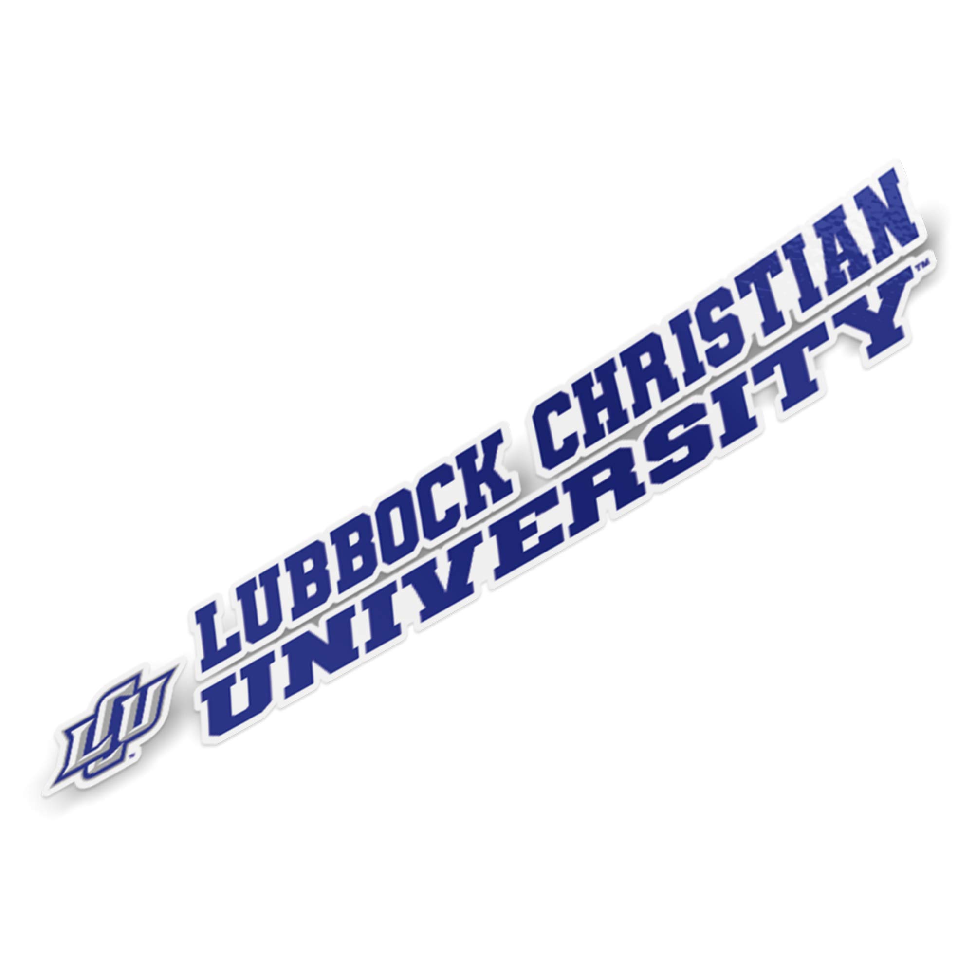 Desert Cactus LCU Sticker - Lubbock Christian University Chaparrals Vinyl Decal for Laptop, Water Bottle, Car & Scrapbook - 8 Inch Durable Sticker for School Spirit & Fan Gear
