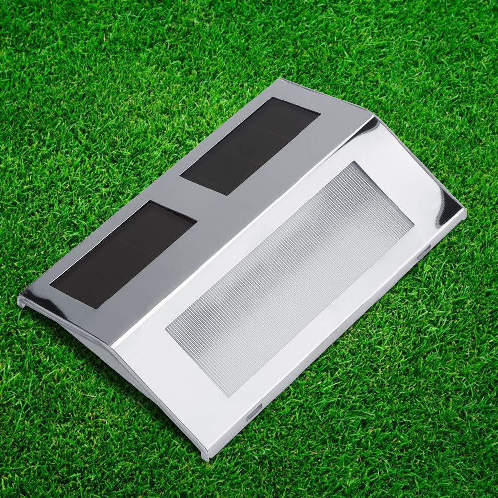 Jacksing Solar Outdoor Wall Light - Waterproof & Durable Solar Powered Garden Lighting for Courtyard, Balcony, Patio | Perfect for Pathway, Deck, Yard & Landscape Illumination