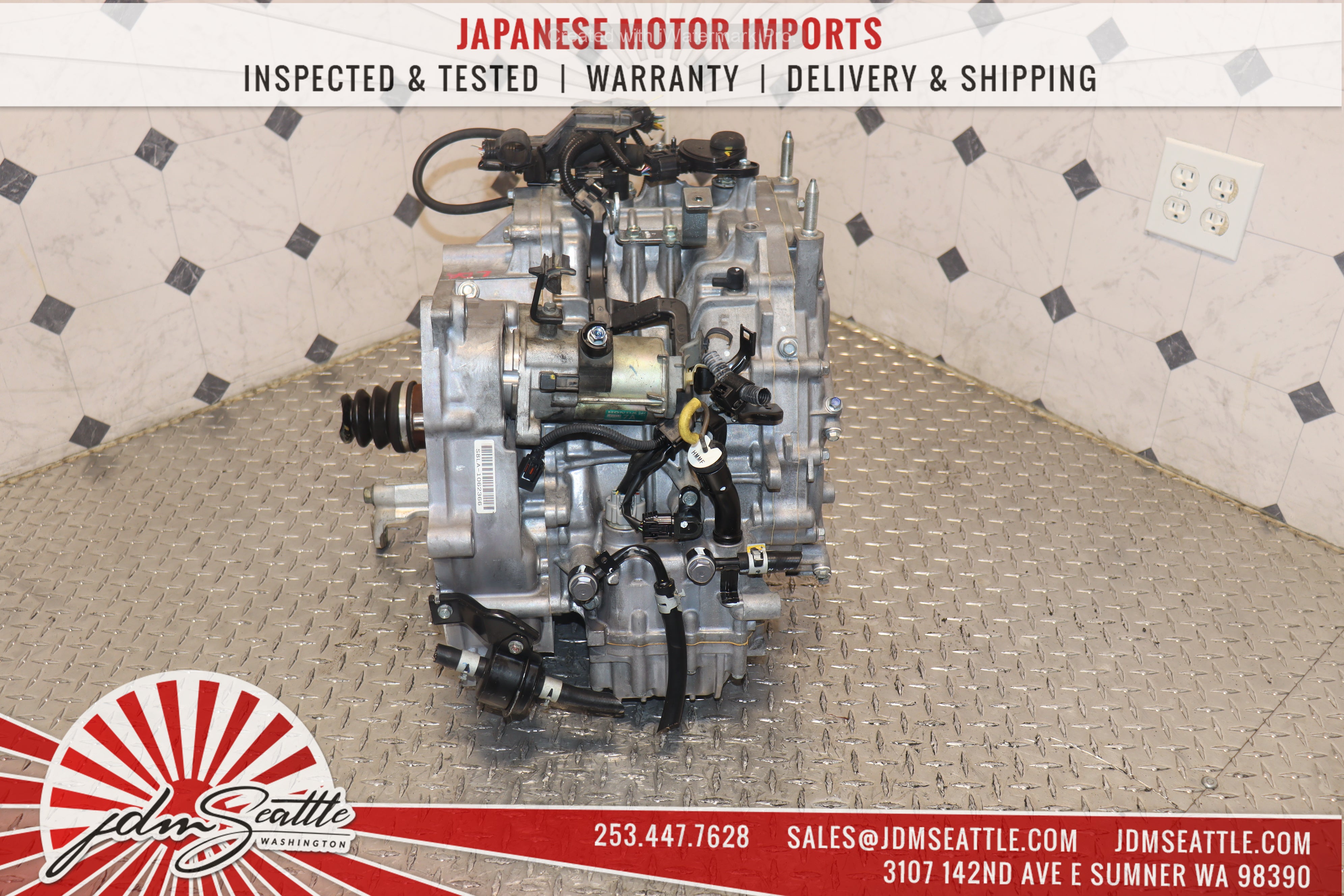 JDM 10-11 Honda Insight Hybrid CVT Automatic Transmission LDA MF6 - Compatible with 2010-2011 Honda Insight Models - Perfect for Smooth Gear Shifting & Fuel Efficiency