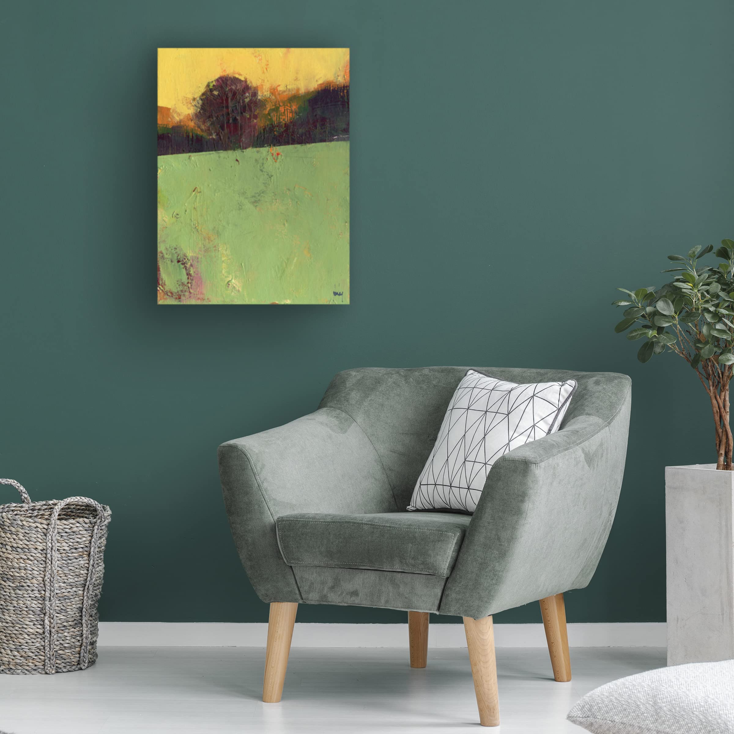 Paul Bailey 'Sundew' Canvas Wall Art Print - Modern Botanical Home Decor for Living Room, Bedroom & Office - Trademark Fine Art Collection