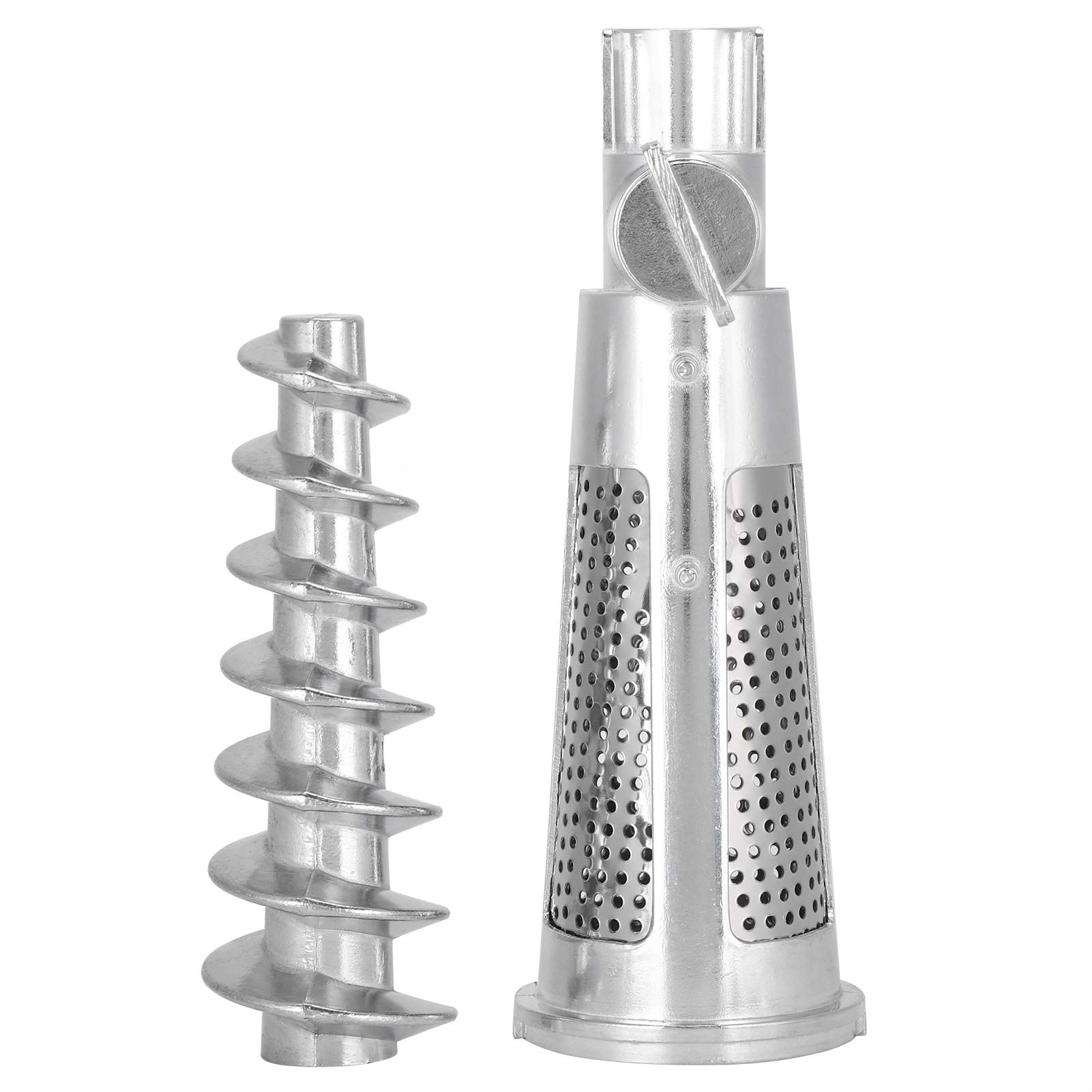 Zunate Juicer Accessories - Tomato Juicer Screw Shaft & Filter Sleeve Baffle Replacement Parts for Meat Grinder and Tomato Juicer | Perfect for Home Kitchen, Juice Extraction, and Food Processing