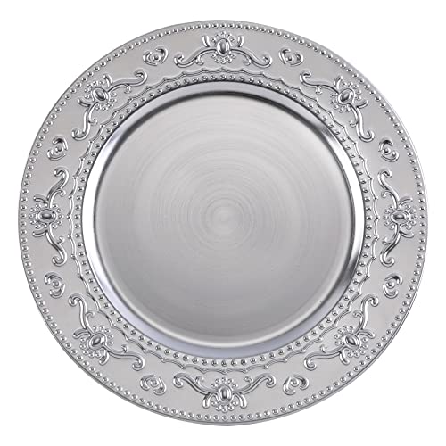 Floral-Silver