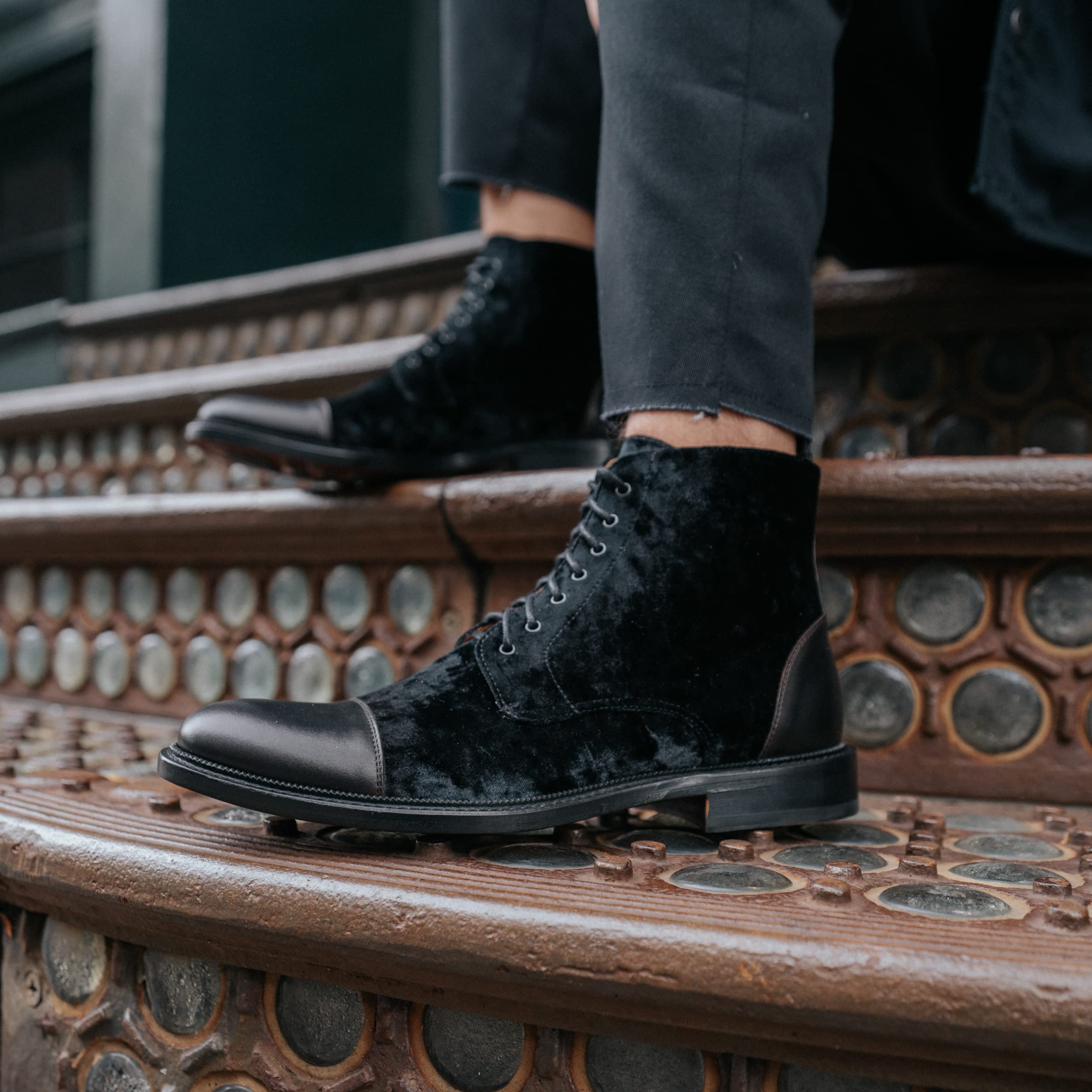TAFT Jack Boot - Premium Handcrafted Leather & Wool Men’s Dress Boots for Formal Occasions, Office Wear & Winter Style