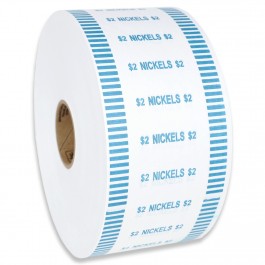 Automatic Coin Wrapping Rolls Machine - Self Rolling Coin Tubes for Quarters, Nickels, Dimes & Pennies - Perfect for Banks, Retail Stores & Home Coin Organizing