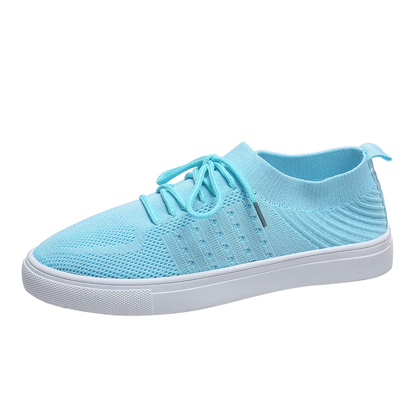 Breathable Women's Casual Wedge Shoes - Comfortable Lace-Up Flats for Everyday Wear | Perfect for Work, Walking & Outdoor Activities