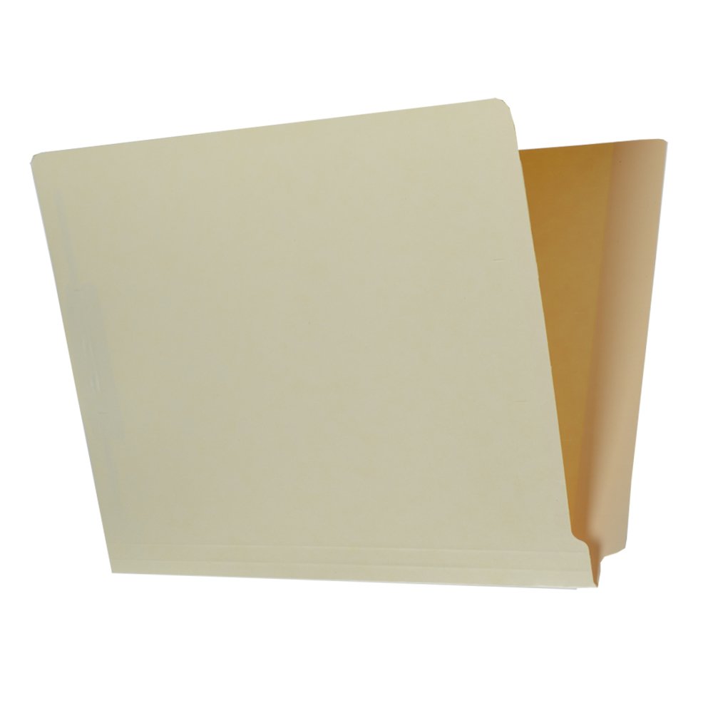 King Manila End Tab File Folders with Prong - Letter Size (Box of 50) | Single Fastener Medical File Folders for Charts & Documents | Durable Office & Hospital Organization Supplies | Perfect for Medical Records, Office Filing & Document Storage