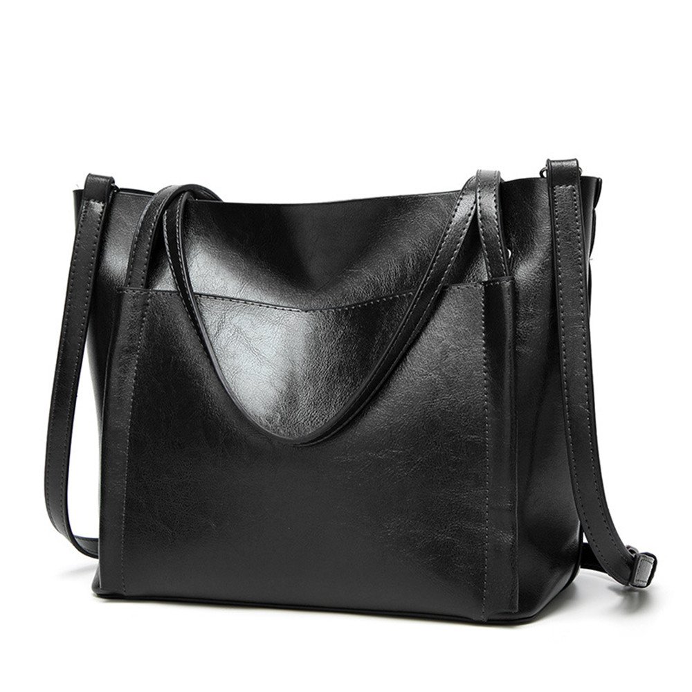 Stylish Women's Leather Satchel Purse - Fashionable Shoulder Bag & Tote for Work, Business Meetings & Daily Shopping | Perfect Office Commute & Weekend Outings Accessory