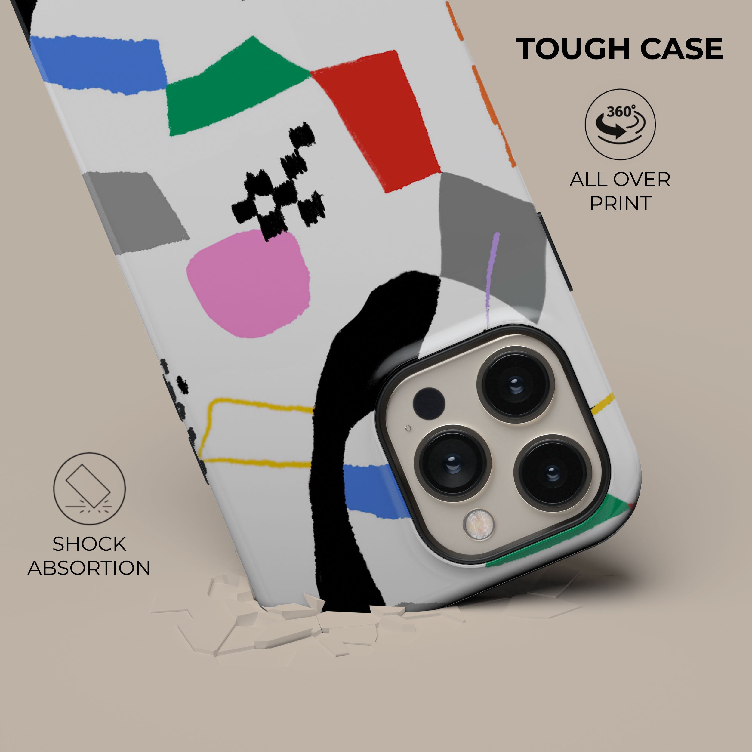 Premium Custom Canvas Phone Case - Personalized Art Design for iPhone & Samsung | Durable & Stylish Protection for Everyday Use & Travel