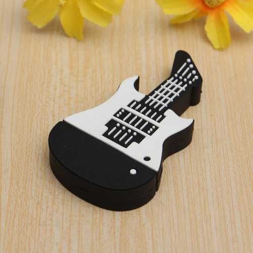 8GB USB 2.0 Flash Drive for Guitarists - Portable Memory Stick for Music Files, Photos & Documents - Perfect for Musicians, Students & Office Use