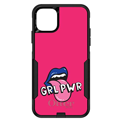 Girl Power - GRL PWR - Loud Mouth, Pink & Blue On Black Case