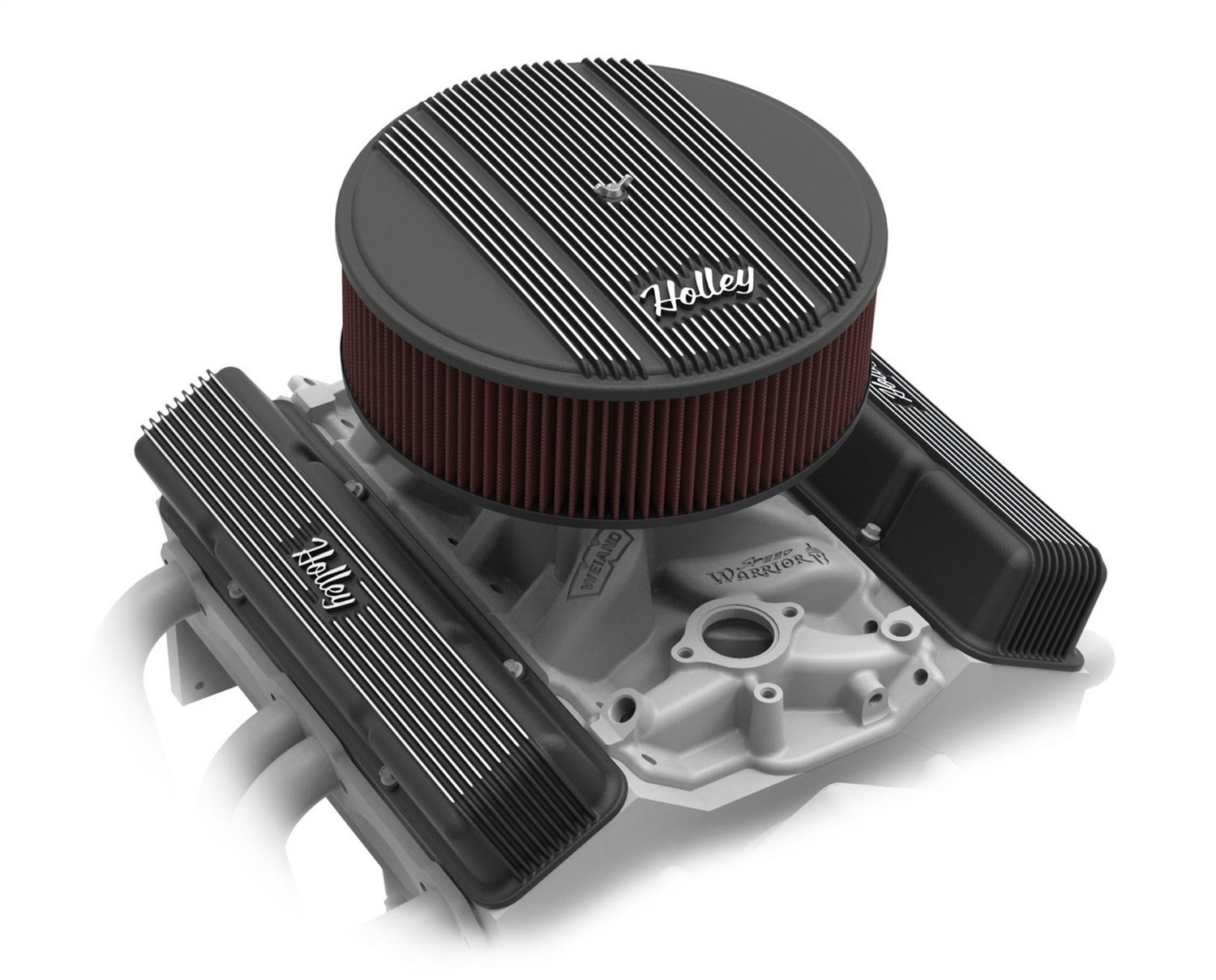 Holley 120157 High Performance Air Cleaner - Universal Fit for Carbureted Engines - Improves Airflow & Engine Efficiency - Ideal for Hot Rods, Muscle Cars & Classic Vehicles