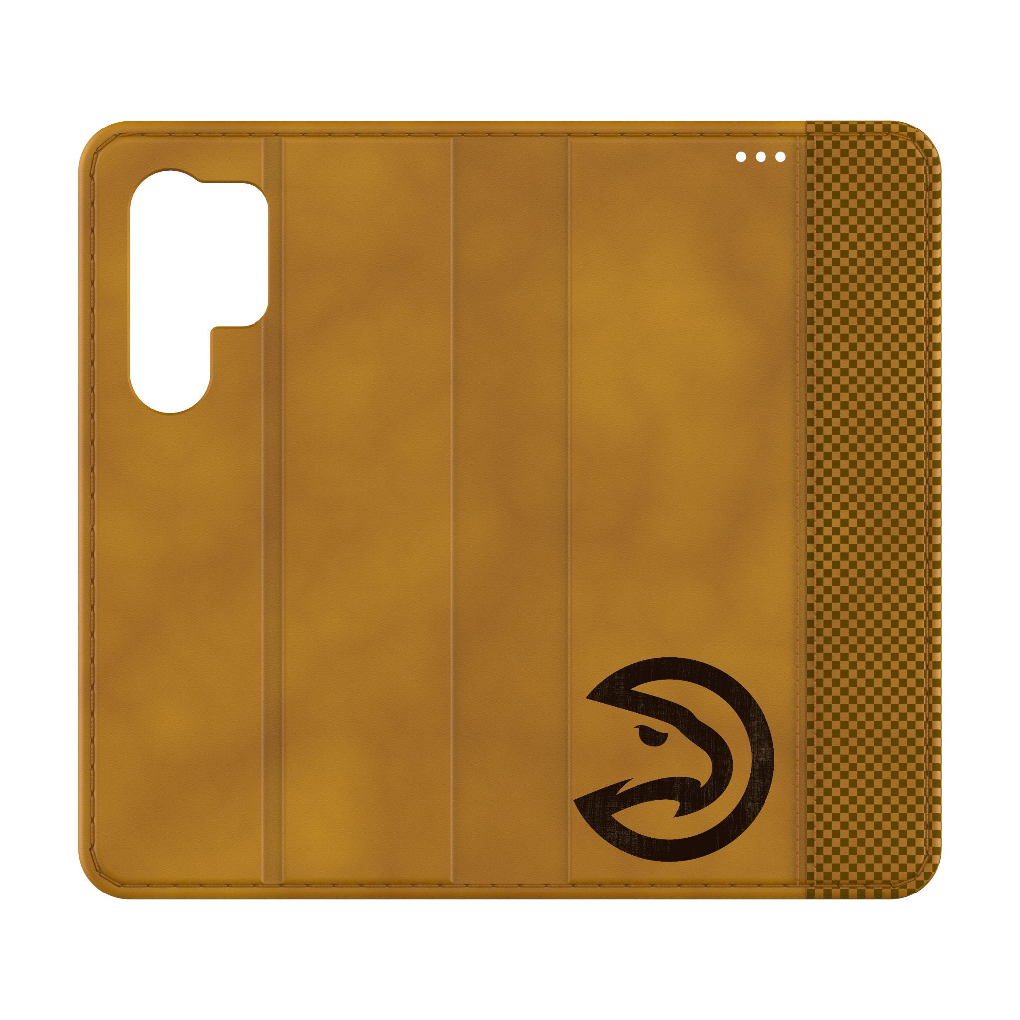Atlanta Hawks Burn Folio Phone Case for Samsung Galaxy S21 S22 Ultra - Durable Protective Cover for Basketball Fans | Perfect for Games, Travel & Everyday Use