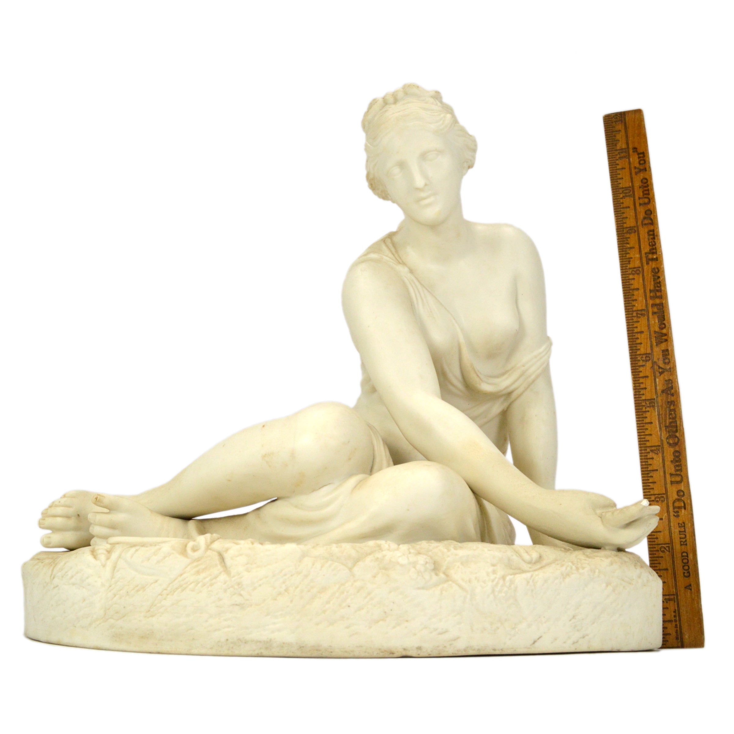 Antique Porcelain Parian Statue - Large 12