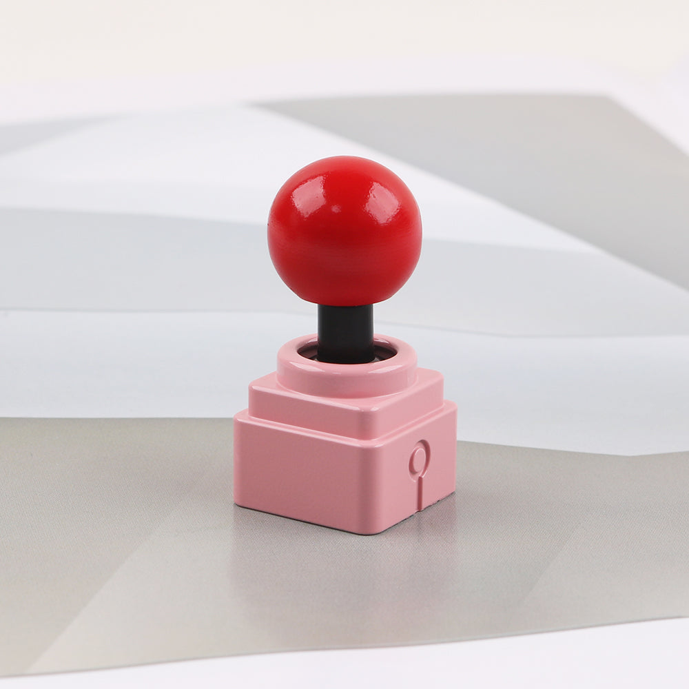 Custom Metal Good Luck Joystick Keycap - Short Version Retro Gaming Mechanical Keyboard Accessory for DIY Enthusiasts | Perfect Gift for Gamers & Keyboard Modders | Use for PC Gaming, Typing & Collectibles