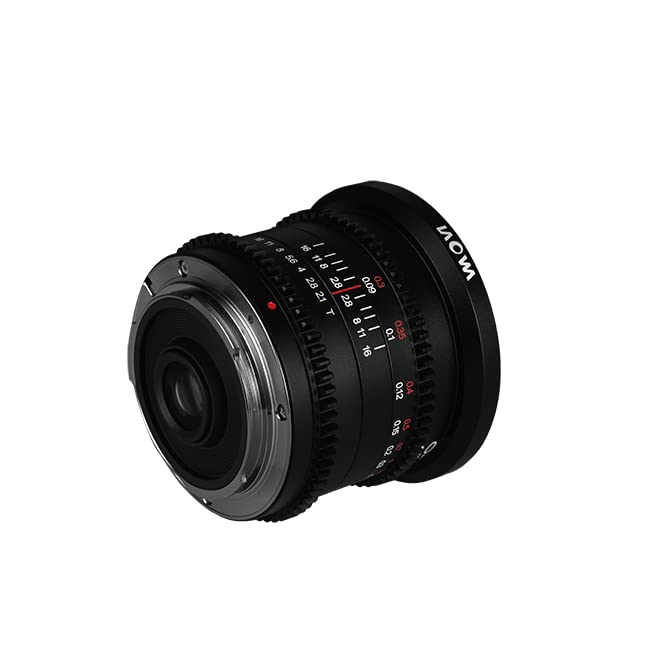 Venus Laowa 6mm T2.1 Zero-D MFT Cine Ultra Wide-Angle Lens for M4/3 Mount Cameras - Zero Distortion, Perfect for Vlogging, Real Estate & Landscape Photography