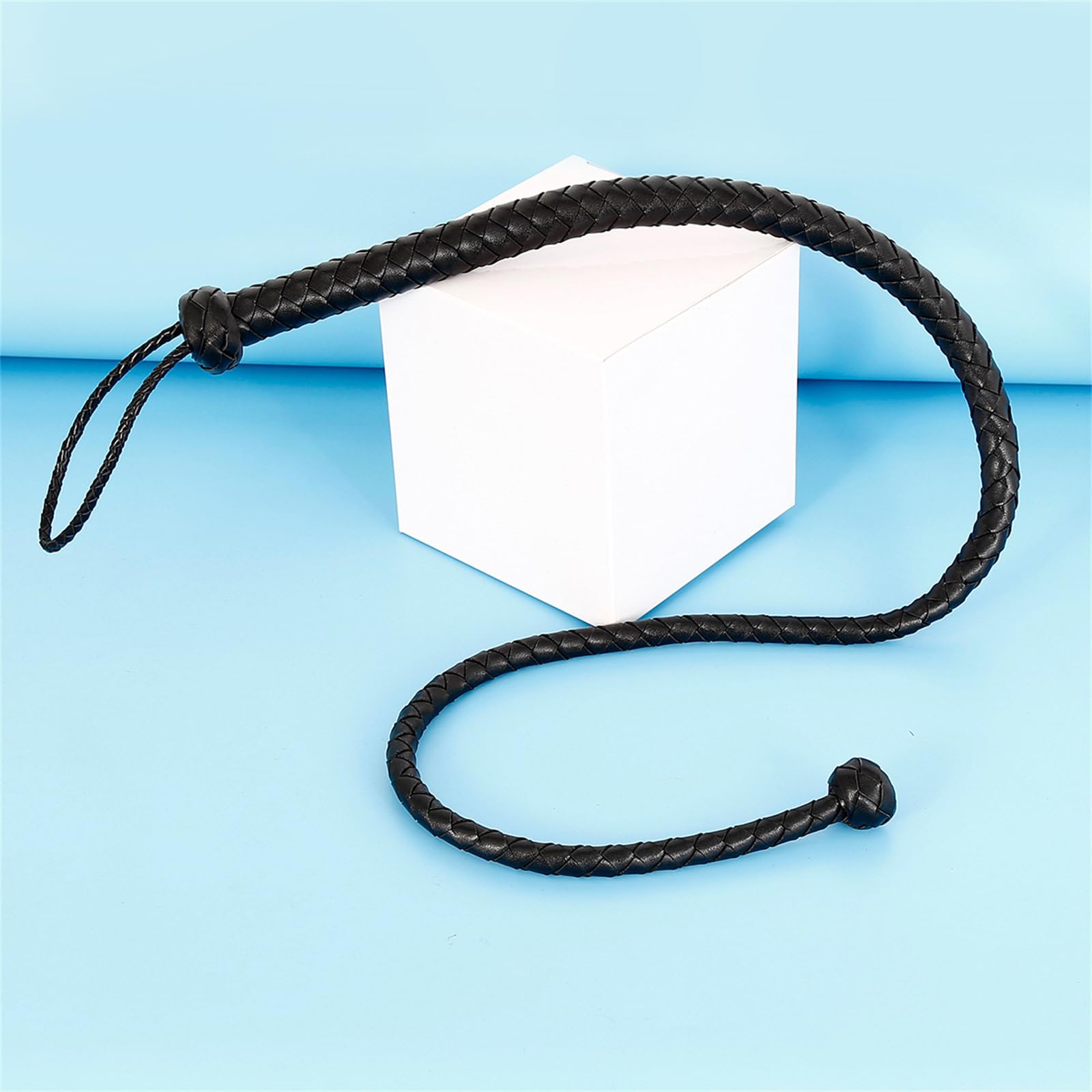 Premium Leather Bondage Whip - BDSM Toy for Couples, Sensual Role Play & Spanking - Perfect for Bedroom Play, Flirting & BDSM Training - Enhance Intimacy & Tease Your Partner
