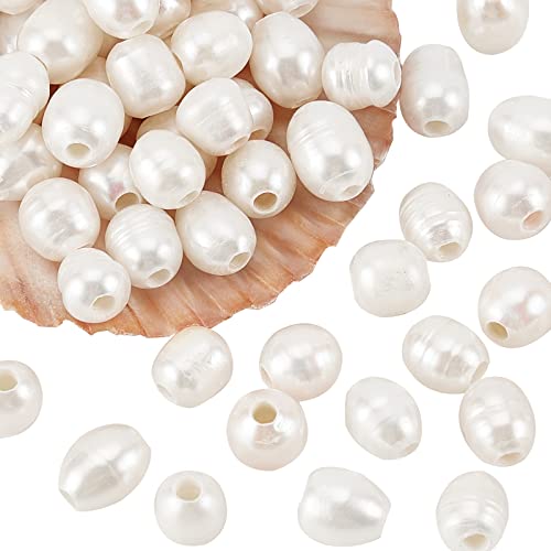 White Rice - 8~9mm - about 60 pcs