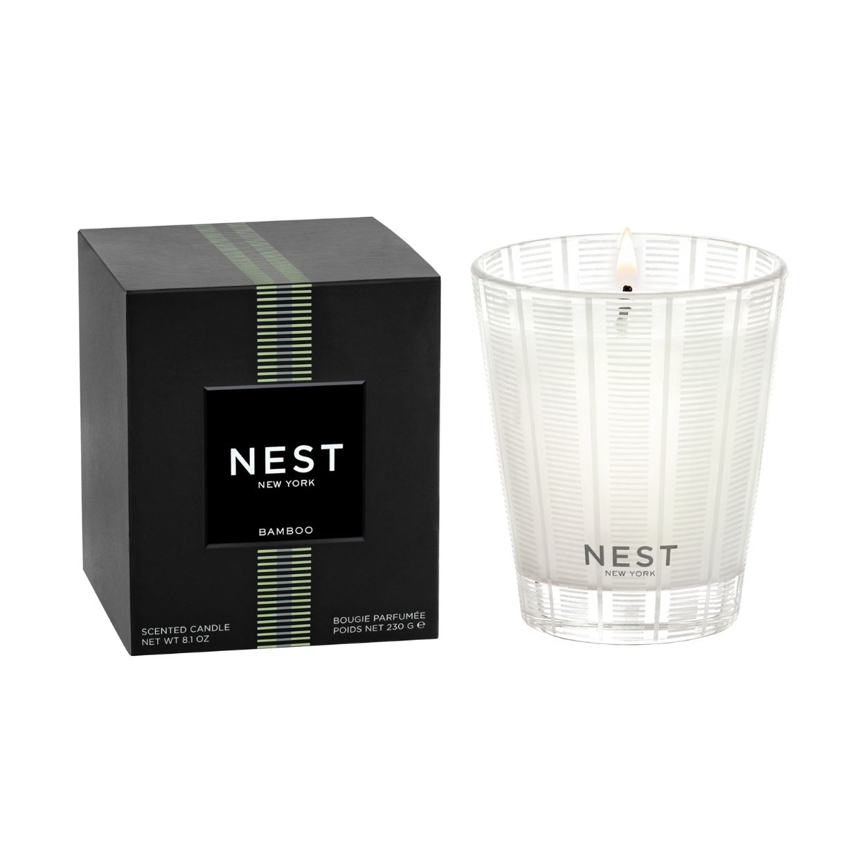 Natural Bamboo Scented Candles - Eco-Friendly & Aromatherapy for Relaxation, Home Decor, Spa, Yoga & Meditation