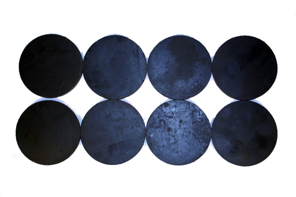 Premium 1/4 Inch Rubber Pool Table Leveling Shims - Set of 8 for Perfect Stability - Ideal for Home Game Rooms, Bars, and Billiard Halls