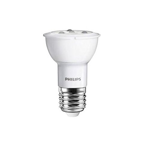 Philips 454371 50W Equivalent PAR16 LED Flood Light Bulb - Bright White, Dimmable, Energy Efficient - Perfect for Recessed Lighting, Track Lighting & Outdoor Security Lights