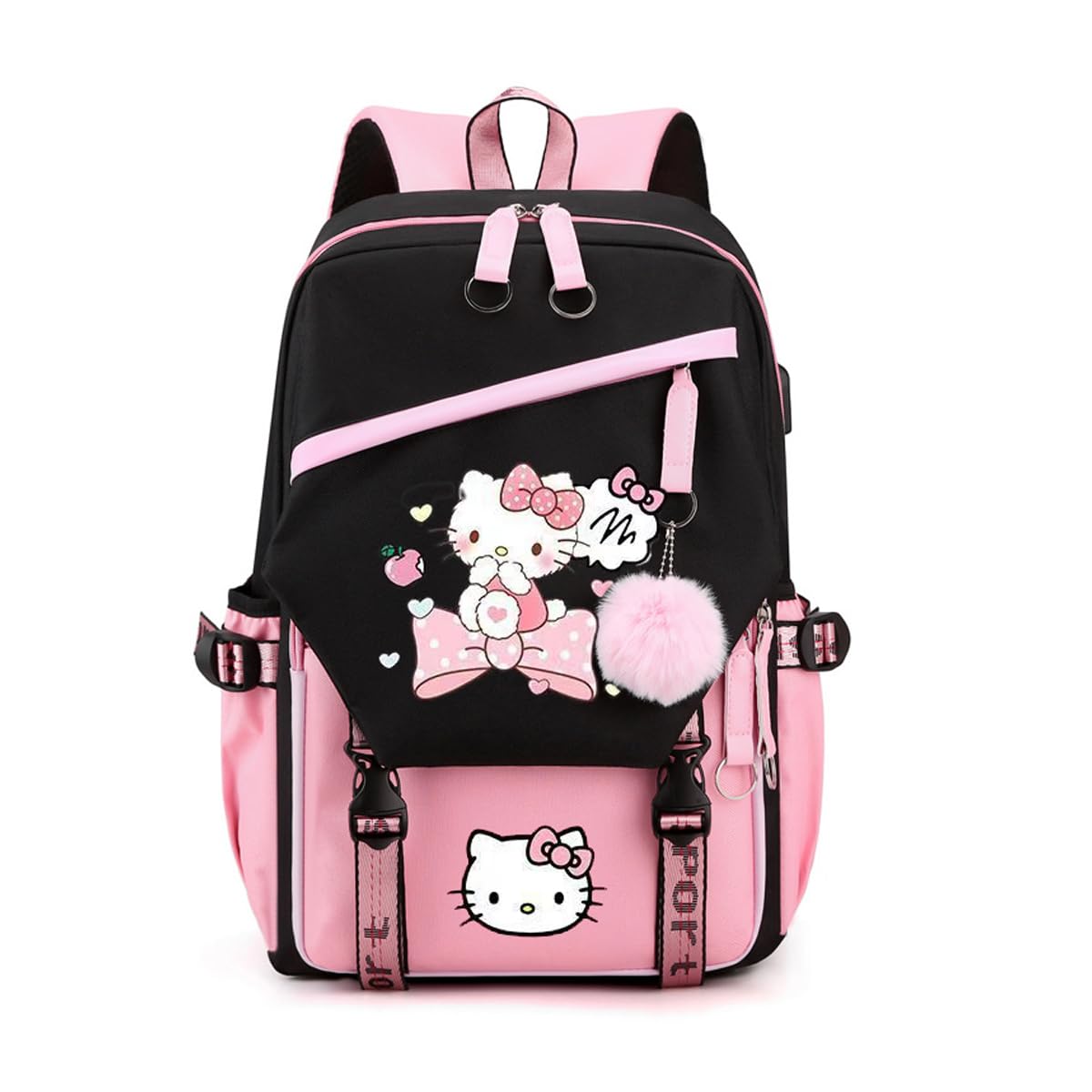 Casual Laptop Backpack with USB Charging Port - Lightweight School Backpack for College Students, Boys & Girls - Perfect for Travel, Work & Daily Commute