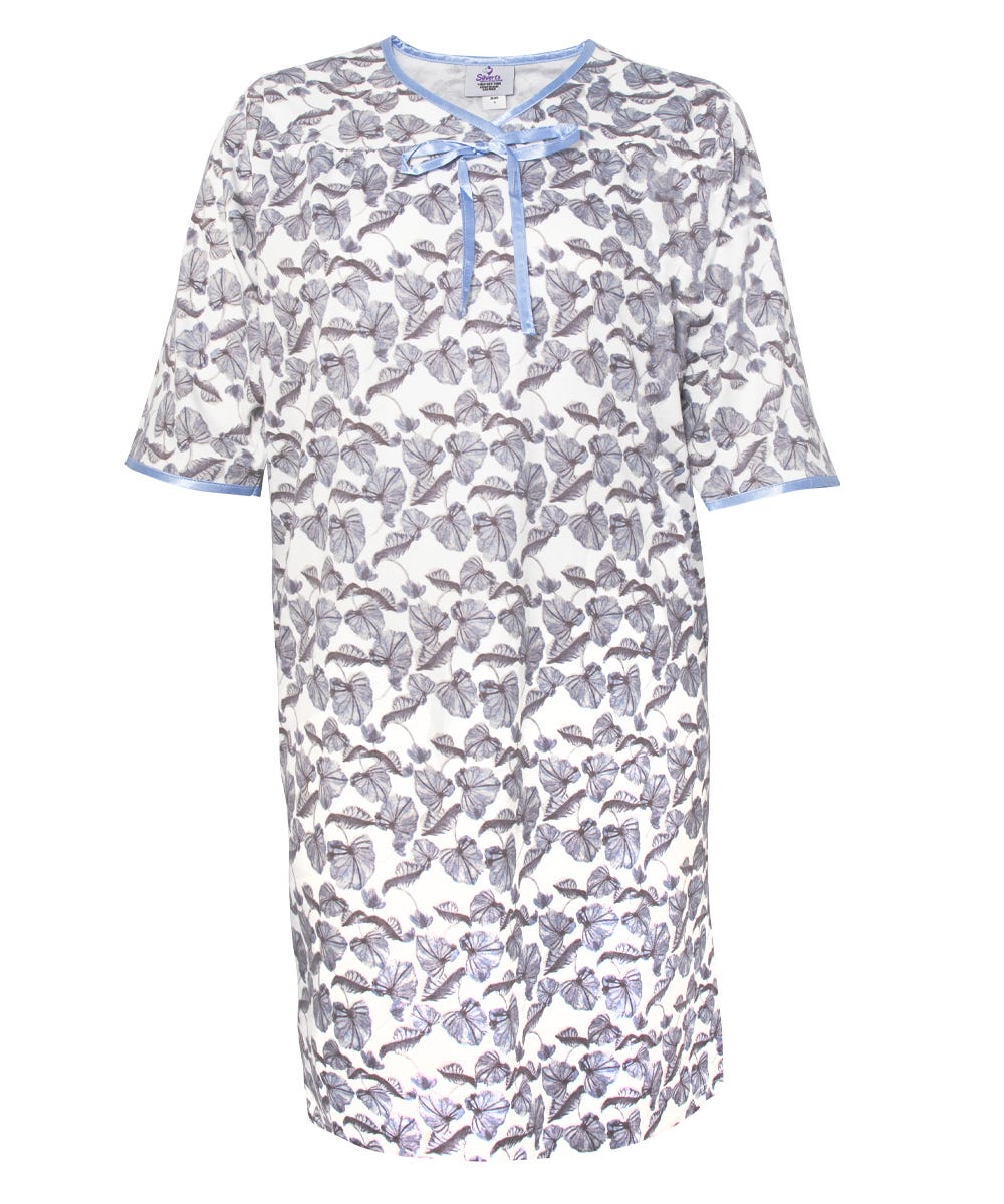 Comfortable Women's Soft Hospital Gown - Breathable & Cozy Patient Robe for Surgery, Maternity & Recovery - Perfect for Hospital Stays, Home Care & Medical Procedures