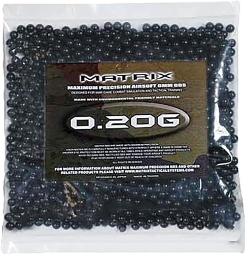0.20g / 1000 Rounds / Black
