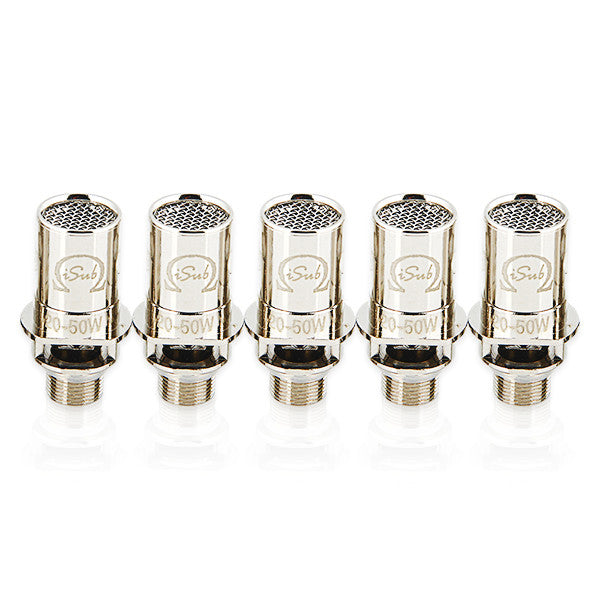 Innokin iTaste iSub Replacement Coils (5 Pack) - Compatible with iSub V Tank - Long-Lasting Vape Coils for Smooth Flavor - Perfect for Vaping Enthusiasts & Cloud Chasers
