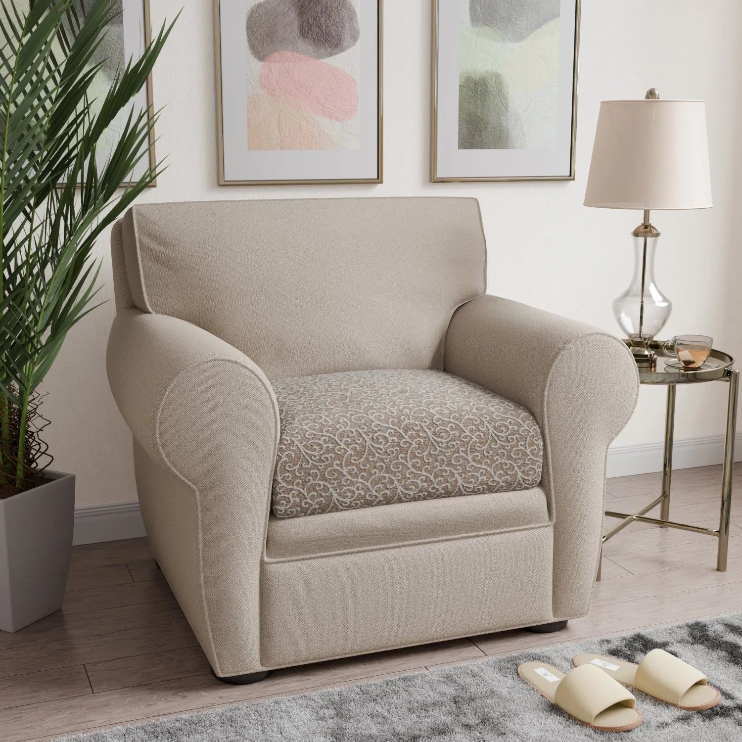 Premium Jacquard 3D Seat Cushion Cover - Breathable & Comfortable Sofa Chair Protector - Perfect for Living Room, Office, Car & Outdoor Furniture