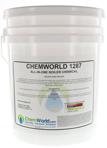All-in-One Boiler Chemical Treatment - Amine-Free Formula - 5 Gallon Container for Industrial & Commercial Heating Systems