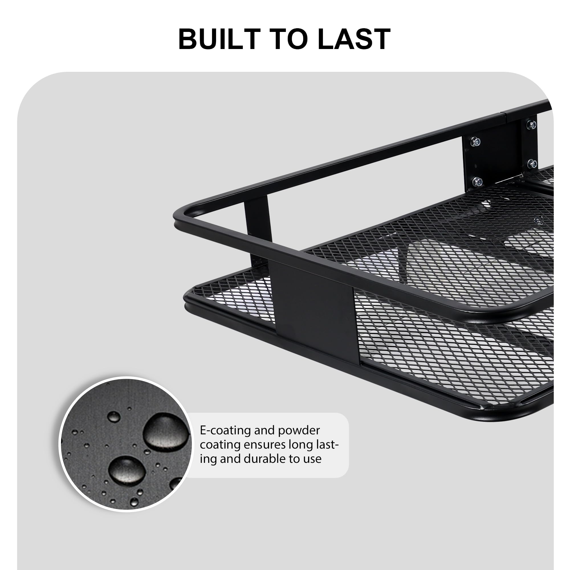 Rockland 500 LBS Heavy Duty Foldable Cargo Carrier - 60