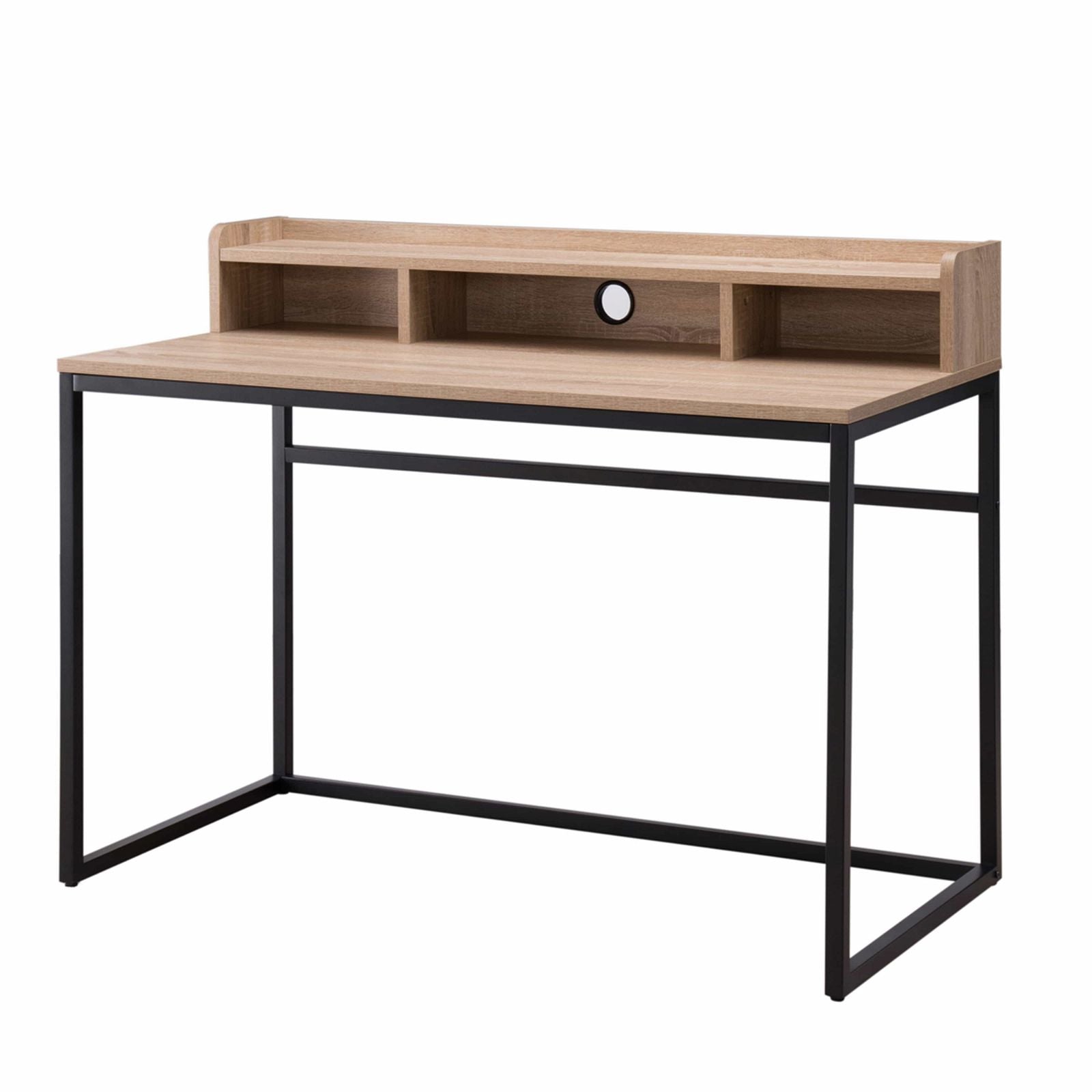 Woodstock Sally Office Desk 1200 - Light Oak Finish, Modern Home Office Furniture for Small Spaces | Perfect for Remote Work & Study