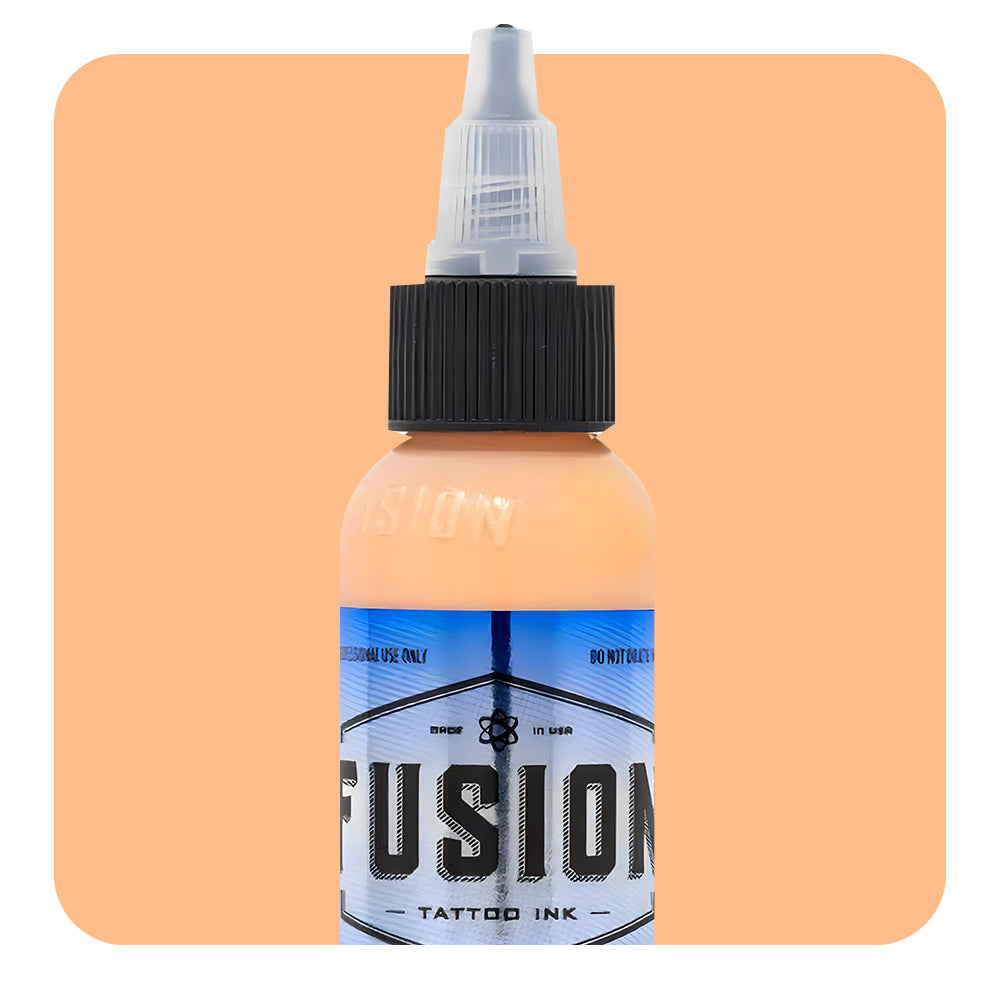 Kirsten Pettitt Peaches N Cream Fusion Tattoo Ink - Professional Tattoo Supplies for Artists - Various Sizes Available - Perfect for Tattoo Studios & Body Art Enthusiasts