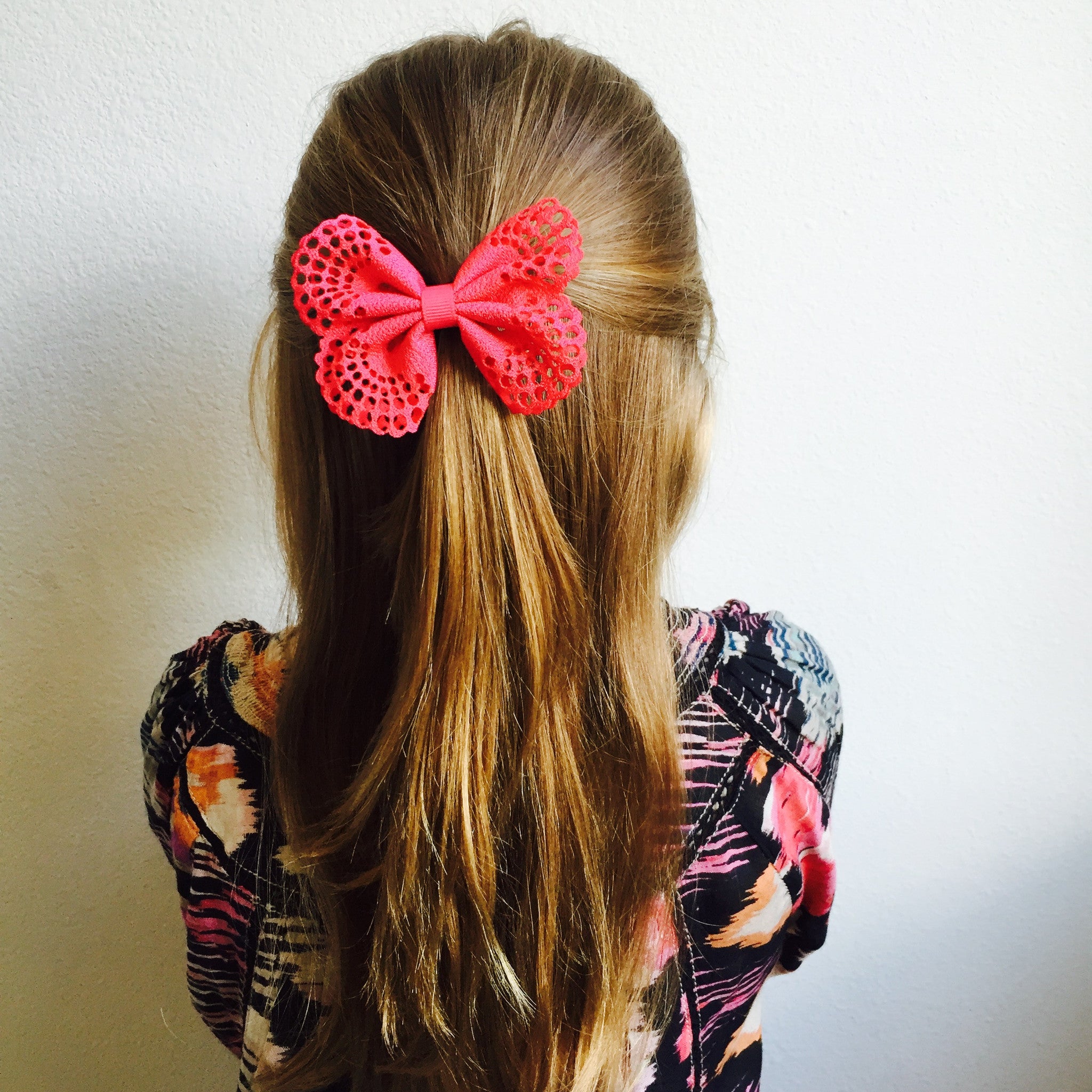 Yellow Mustard Eyelet Bow Headband - Elegant Hair Accessory for Women & Girls, Perfect for Weddings, Parties & Everyday Wear