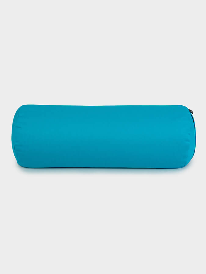 Organic Buckwheat Meditation Bolster Cushion for Yoga & Zen Relaxation - Eco-Friendly Support Pillow for Meditation, Yoga Studio, and Home Decor