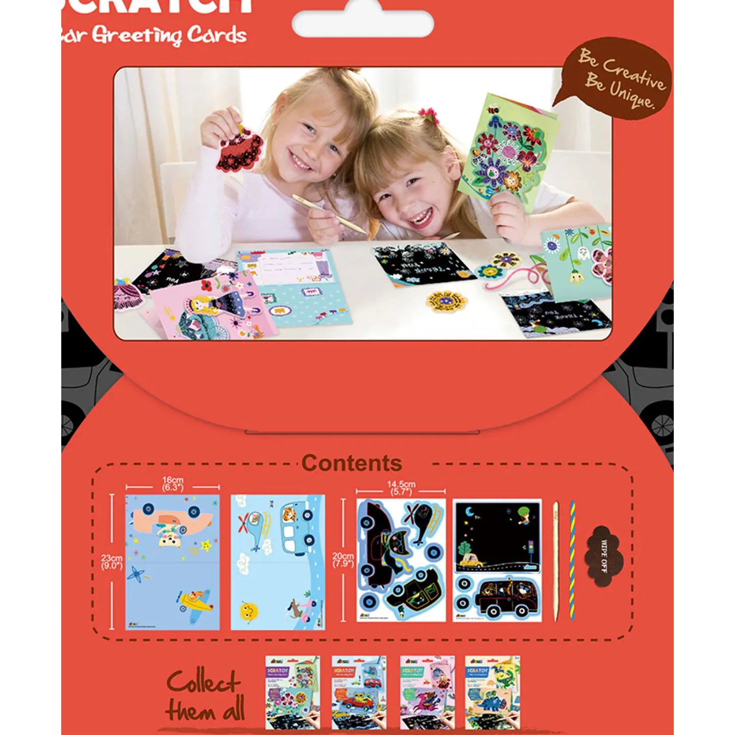 Unique Car-Themed Scratch Greeting Cards - Perfect for Birthdays, Anniversaries & Special Occasions