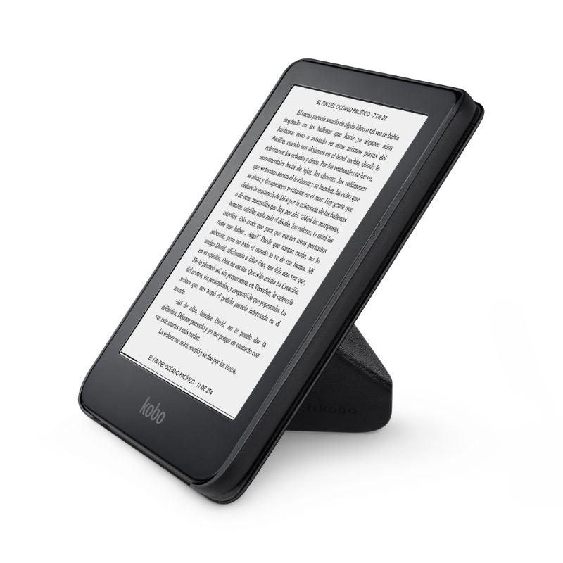 Premium SleepCover Case for Kobo Clara 2E - Black | Protective Cover for E-Reader | Perfect for Reading in Bed, Travel & Commuting