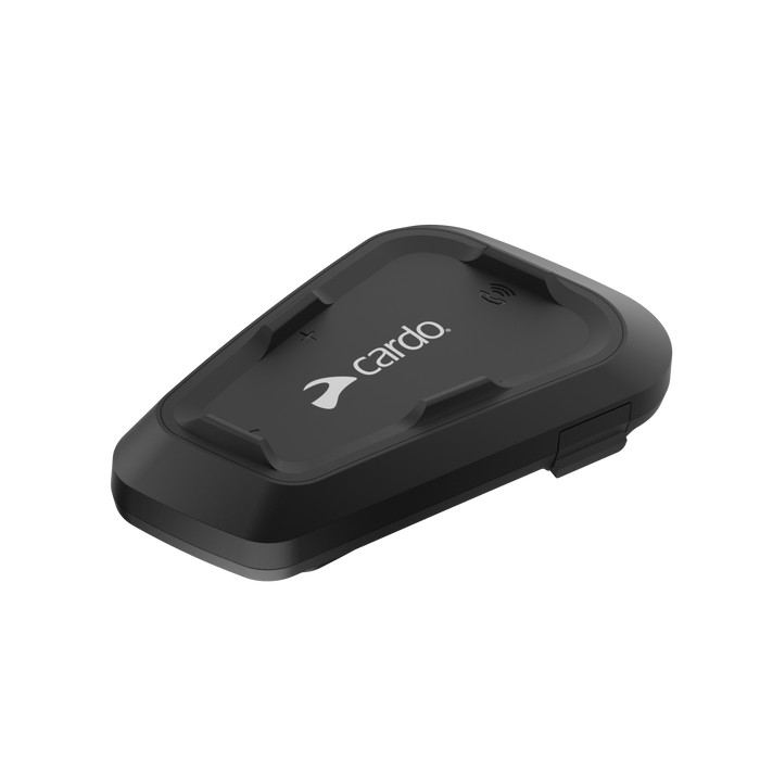 Cardo Spirit Duo Bluetooth Motorcycle Helmet Communication System - Wireless Intercom for Riders, Hands-Free Calling & Music - Perfect for Group Rides, Commuting & Adventure Motorcycling