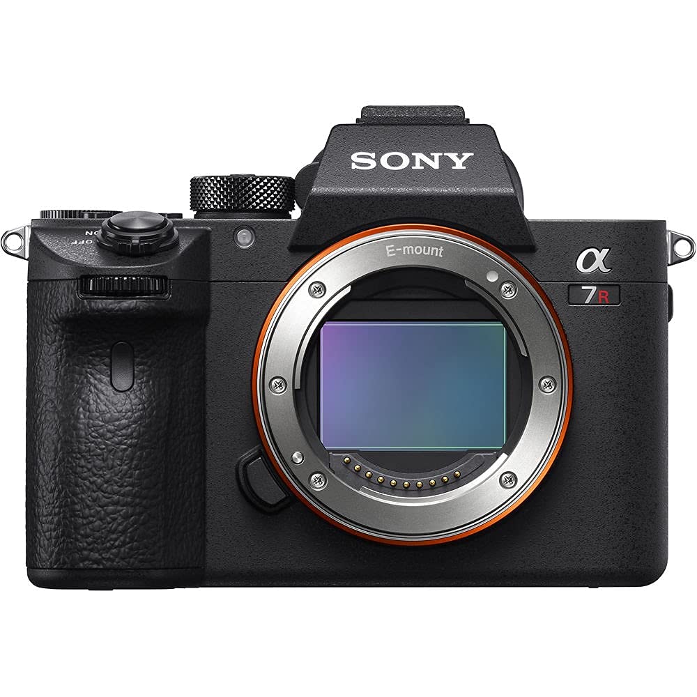 Sony Alpha a7R IIIA Mirrorless Digital Camera Body Only (ILCE7RM3A/B) - 42.4MP Full Frame with 64GB Card, Case, Tripod & Accessories Kit - Perfect for Photography, Vlogging & Travel (Renewed)