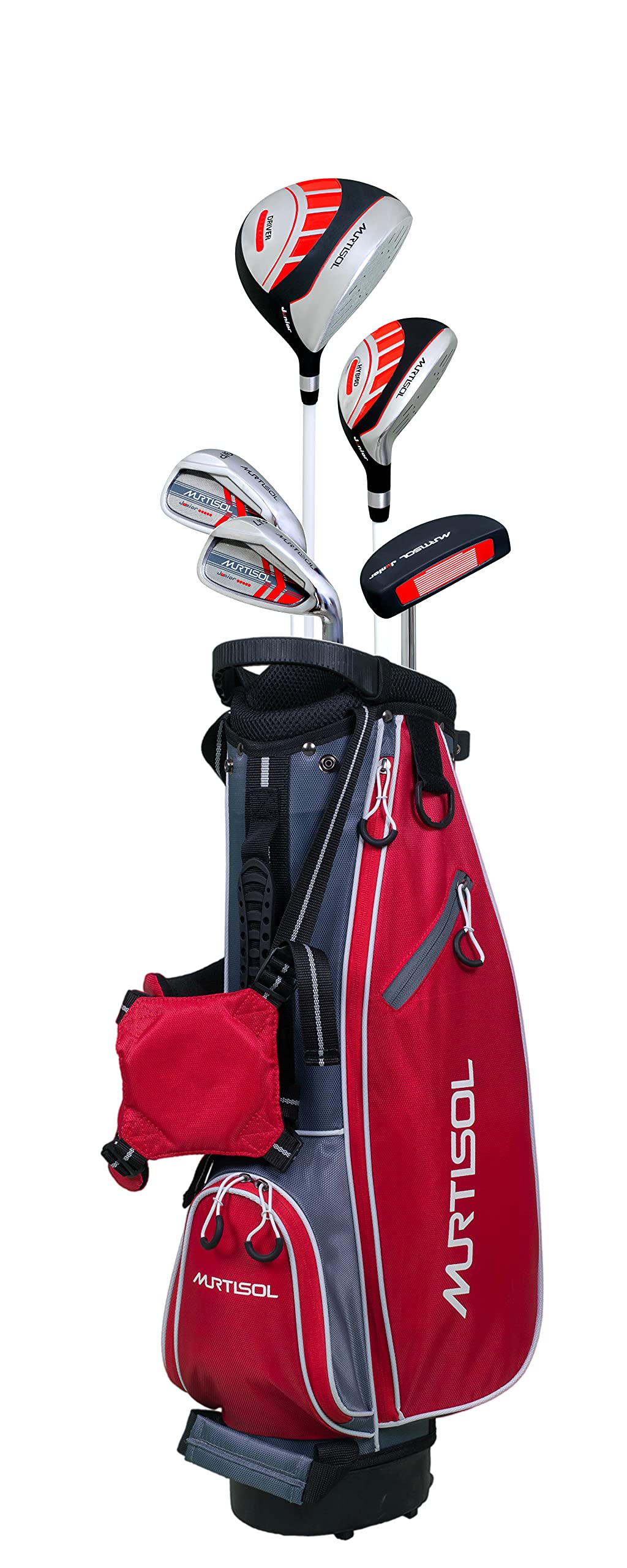 Best Lightweight 8-10 Piece Right Hand Junior Golf Club Set for Kids - Perfect for Young Beginners & Junior Golf Tournaments