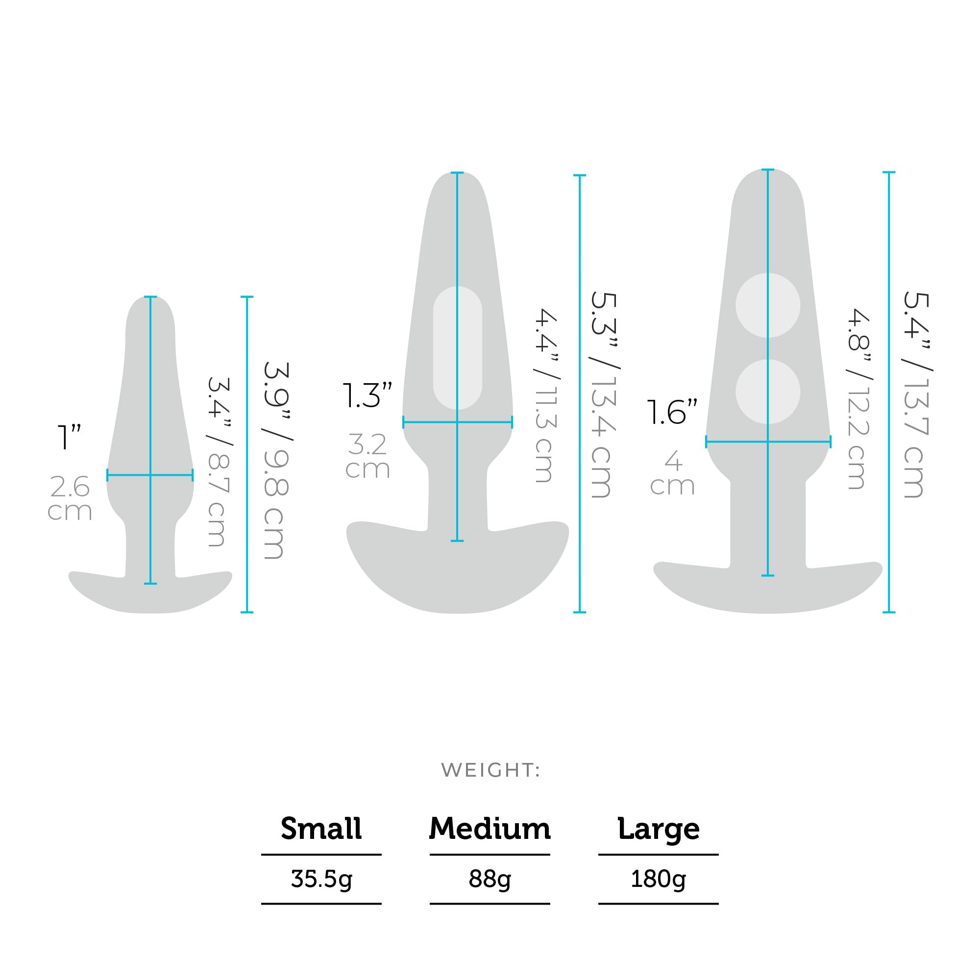 b-Vibe Anal Training Plug Set for Couples - Premium Adult Sex Toy for Anal Stimulation & Education | Perfect for Beginners, Couples Play & Solo Exploration | Enhance Intimacy & Sexual Wellness