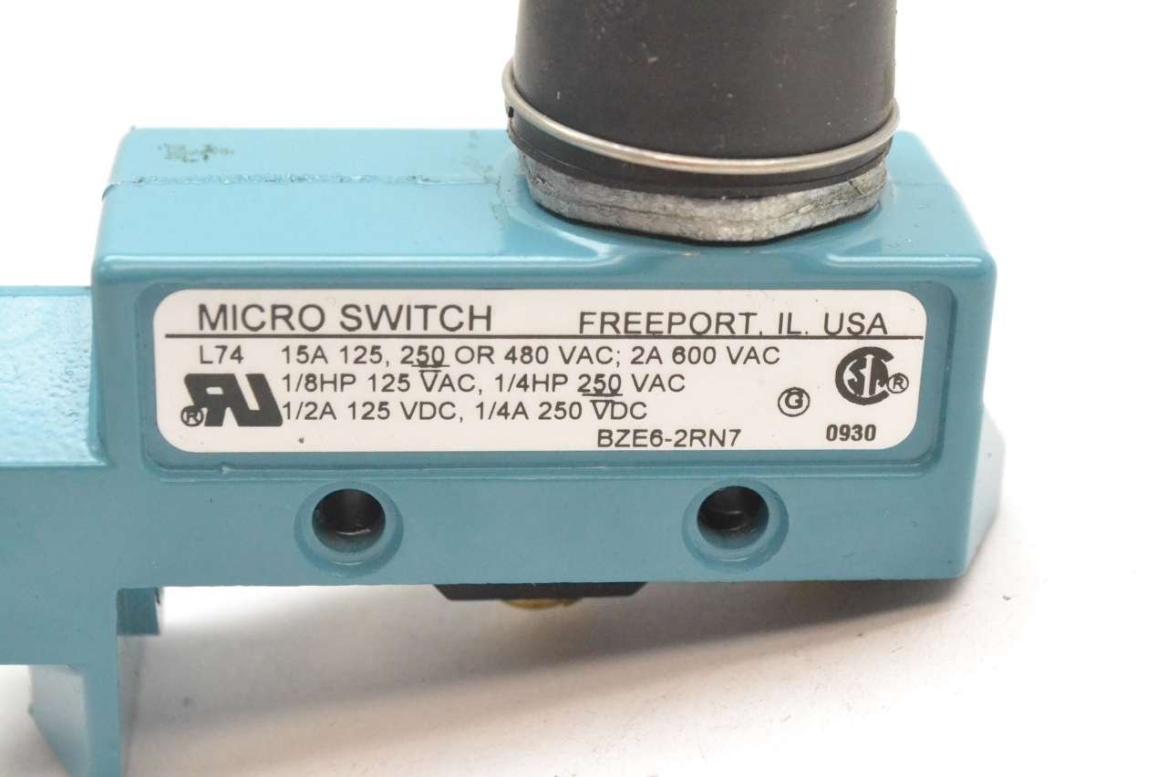 HONEYWELL BZE6-2RN7 Limit Switch - Heavy Duty Industrial Grade Electrical Switch for Machinery, Automation & Control Systems | Perfect for Factory Equipment, Conveyors & Safety Applications