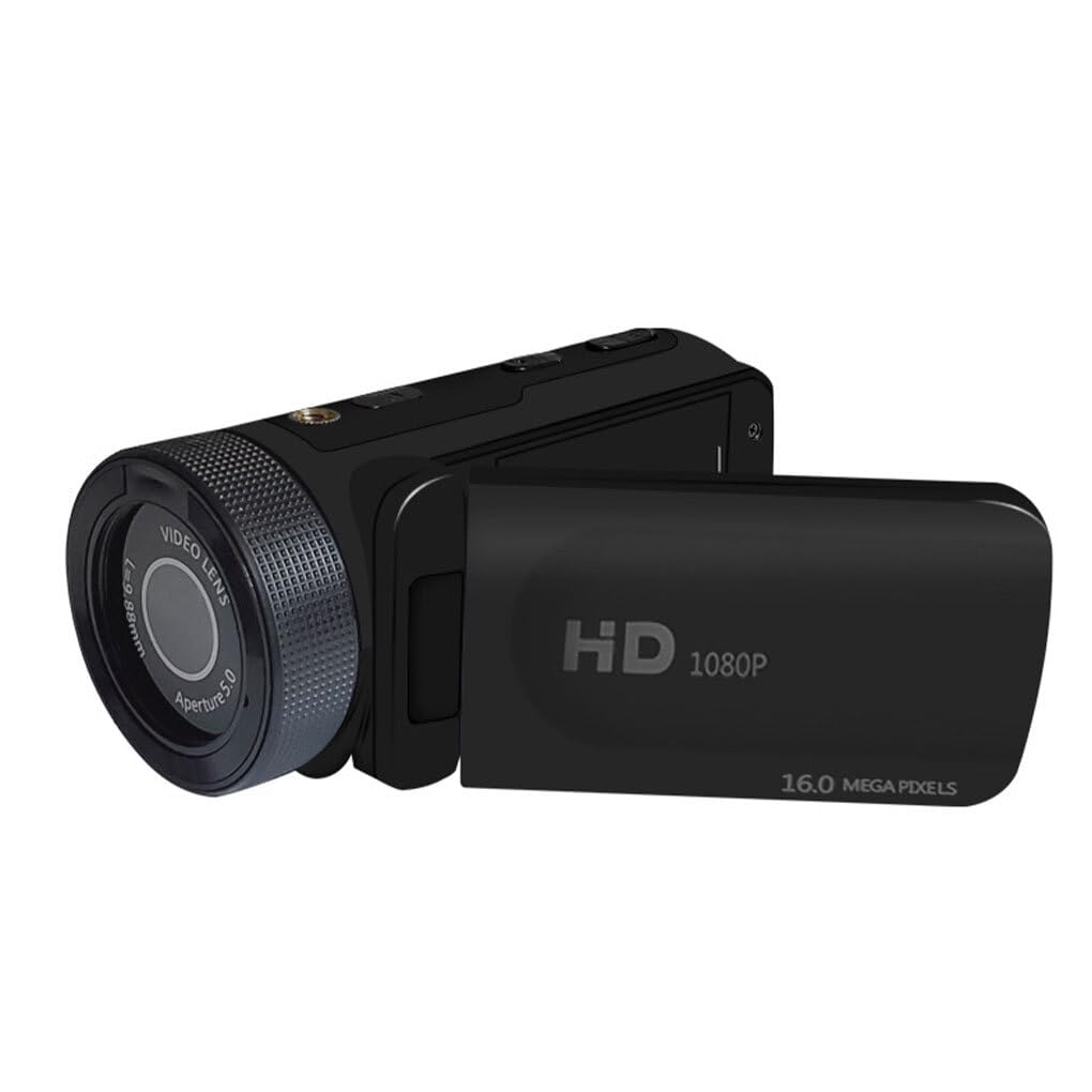 Guangcailun HD 1080P Digital Video Camera - Multi-functional ABS Camcorder with Versatile Features for Vlogging, Travel & Home Recording | Portable Digital Camera for YouTube, TikTok & Family Events