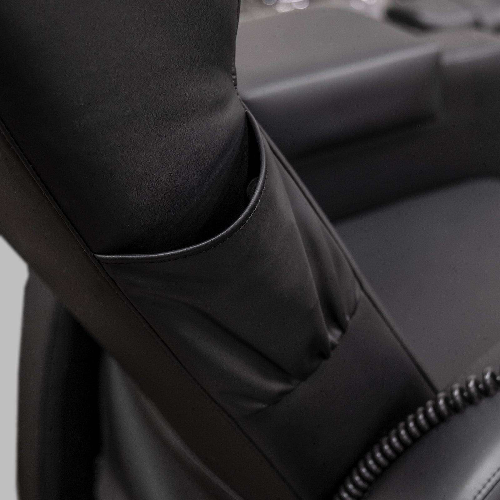 PediPlush Lounge Non-Plumbed Pedicure Chair - Portable & Comfortable for Home Spa, Salon, and Nail Care Business